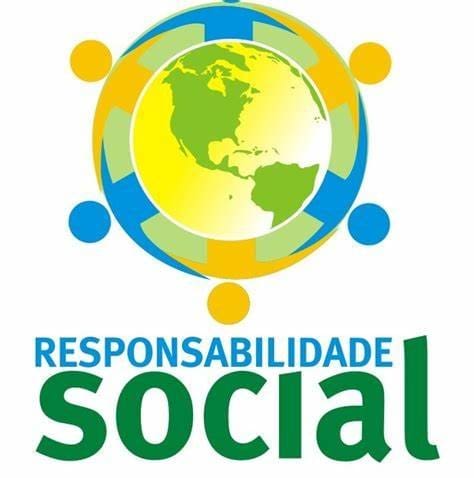 Desenho representativo da sustentabilidade social, um globo terrestre com várias pessoas ao entorno, formando um círculo.
