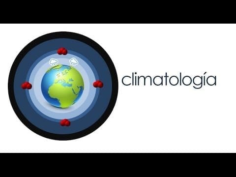 Imagem do planeta Terra com símbolos relacionados ao que é climatologia - Ciência climática