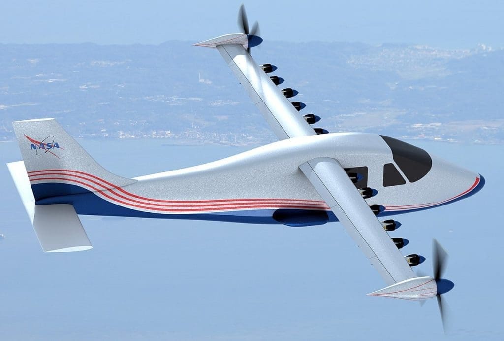 aviões elétricos e híbridos